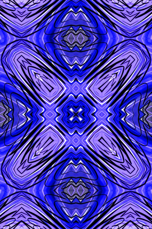 Blue Kaleidoscope 141004 by Mark Bray IMG_0534
