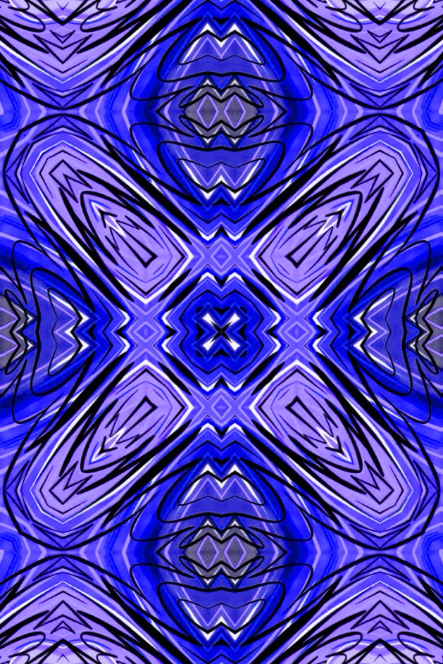 Blue Kaleidoscope 141004 by Mark Bray IMG_0534