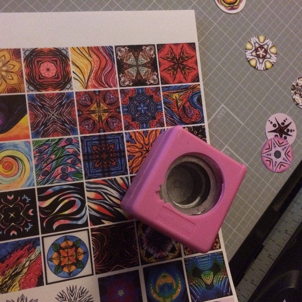 Cutting images for magnets