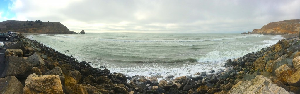 Rockaway Beach Panorama October 8 2014 by Mark Bray