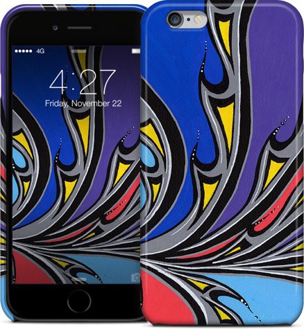 Swirls 2-23-2015 by Mark Bray iPhone Cases & Skins by Crystaleyezed Fine Arts | Nuvango