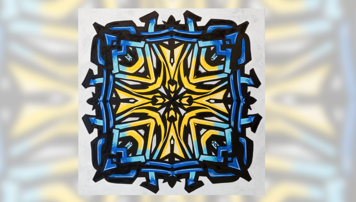 Wild Style Mandala by Mark Bray On Shirts, iPhone Cases, Pillows and More
