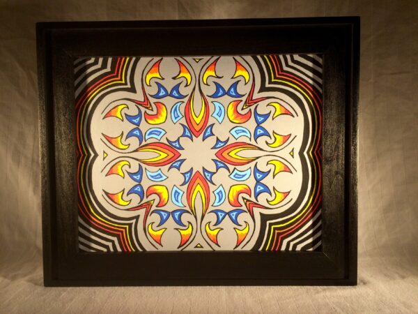 Mandala Painting By Mark Bray