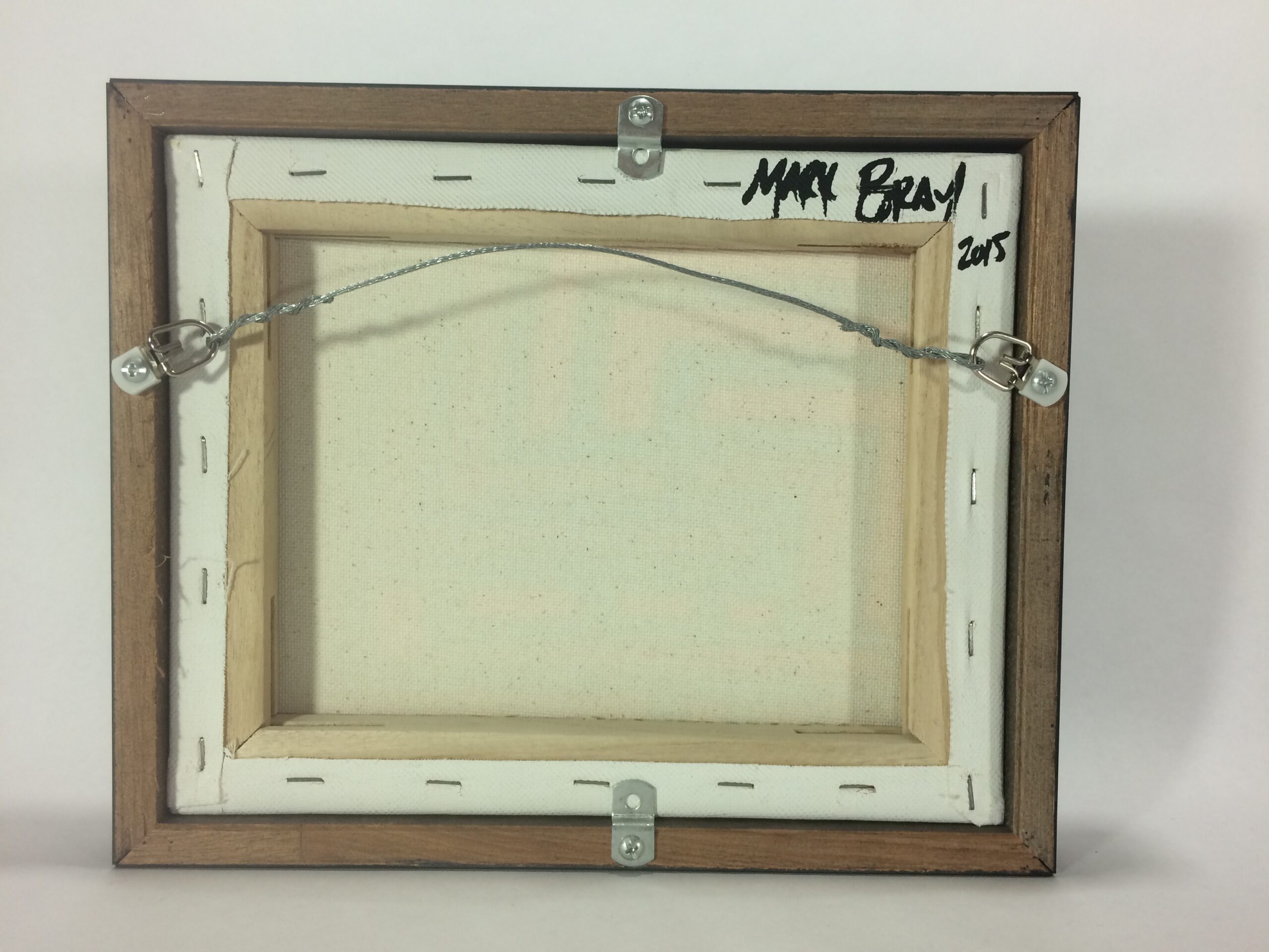Maze Painting Original Art Framed Acrylic on Canvas 8 x 10 with Black Wood Frame Maze by Mark Bray - Image 2