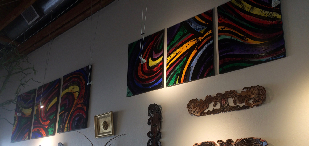 Paintings By Mark Bray On Display At Aili Ice Designs