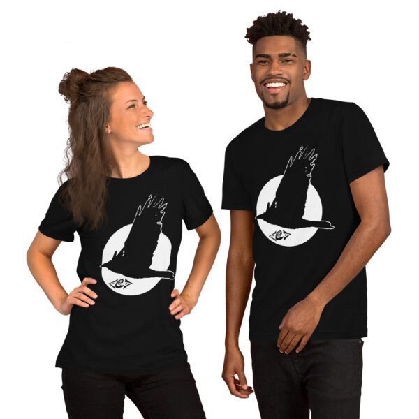 Crystaleyezed Crow Short-Sleeve Unisex T-Shirt - Image 5
