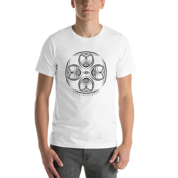 Crystaleyezed Calm Focus Short-Sleeve Unisex T-Shirt - Image 2