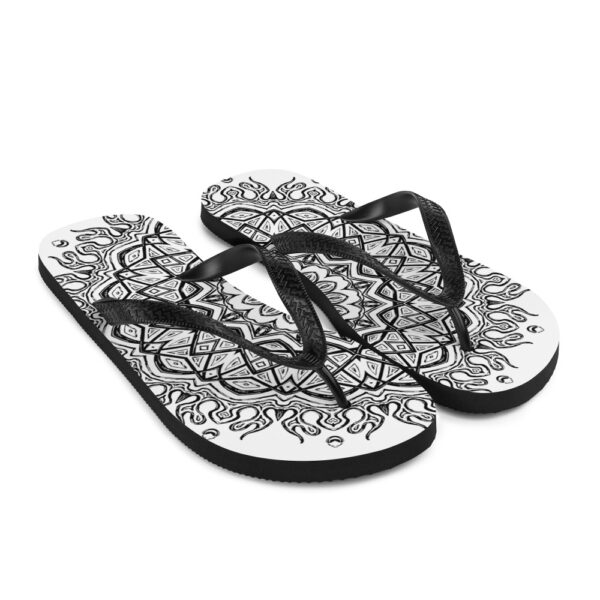 Crystaleyezed Pentaflame Flip-Flops - Image 2