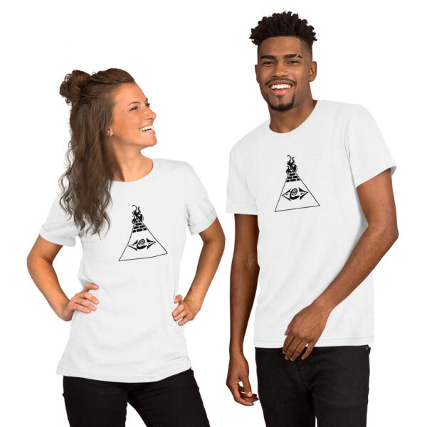 Crystaleyezed Pyramid Eye Short-Sleeve Unisex T-Shirt - Image 5