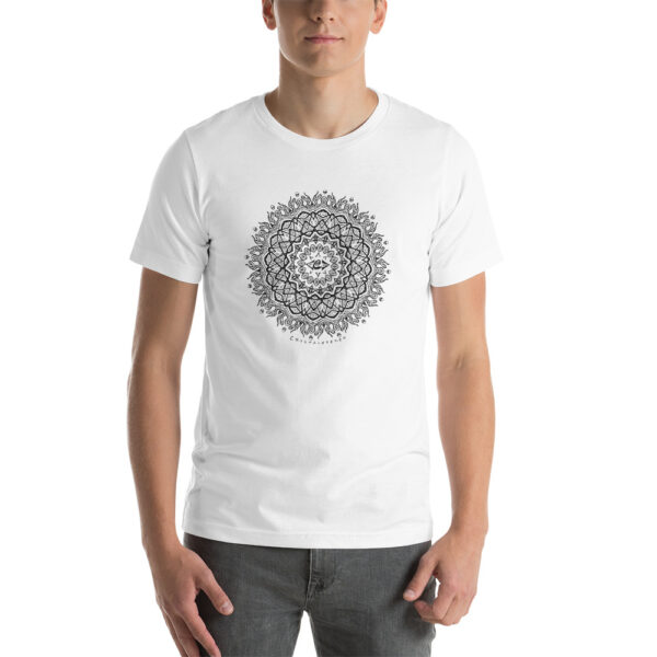 Crystaleyezed Pentaflame Short-Sleeve Unisex T-Shirt - Image 4