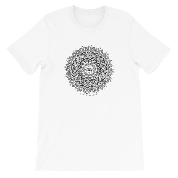 Crystaleyezed Pentaflame Short-Sleeve Unisex T-Shirt - Image 2
