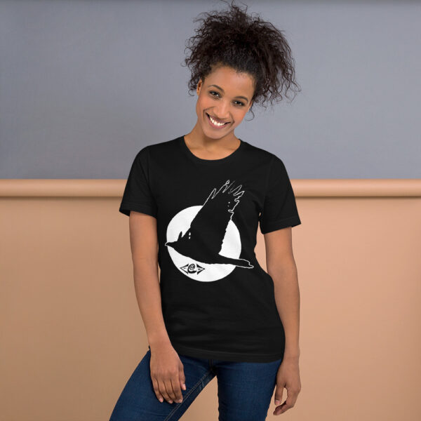 Crystaleyezed Crow Short-Sleeve Unisex T-Shirt - Image 4