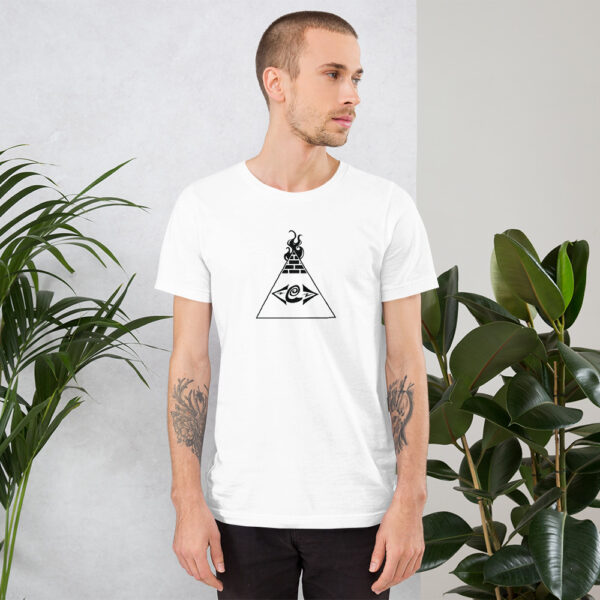 Crystaleyezed Pyramid Eye Short-Sleeve Unisex T-Shirt - Image 4