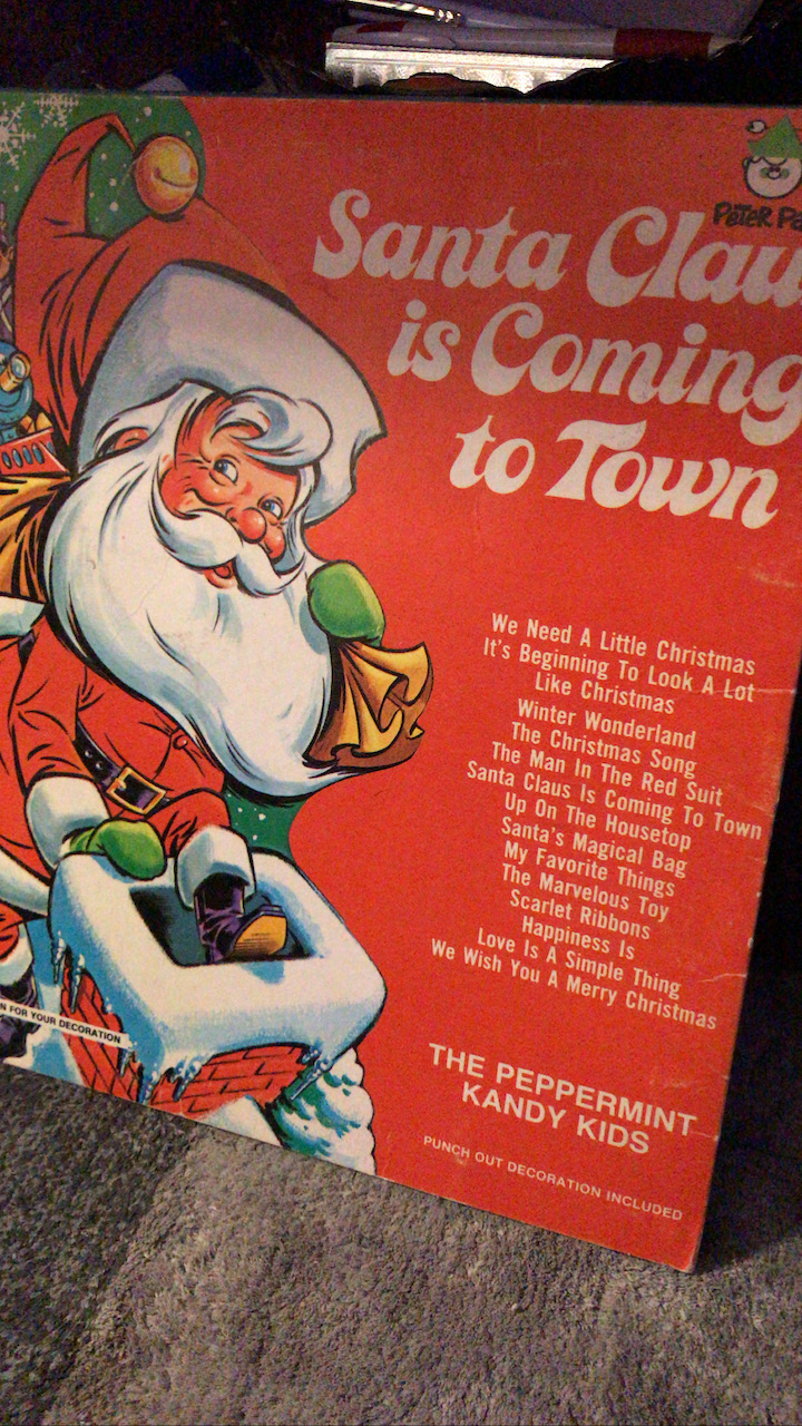 Old Christmas Records from the 70's