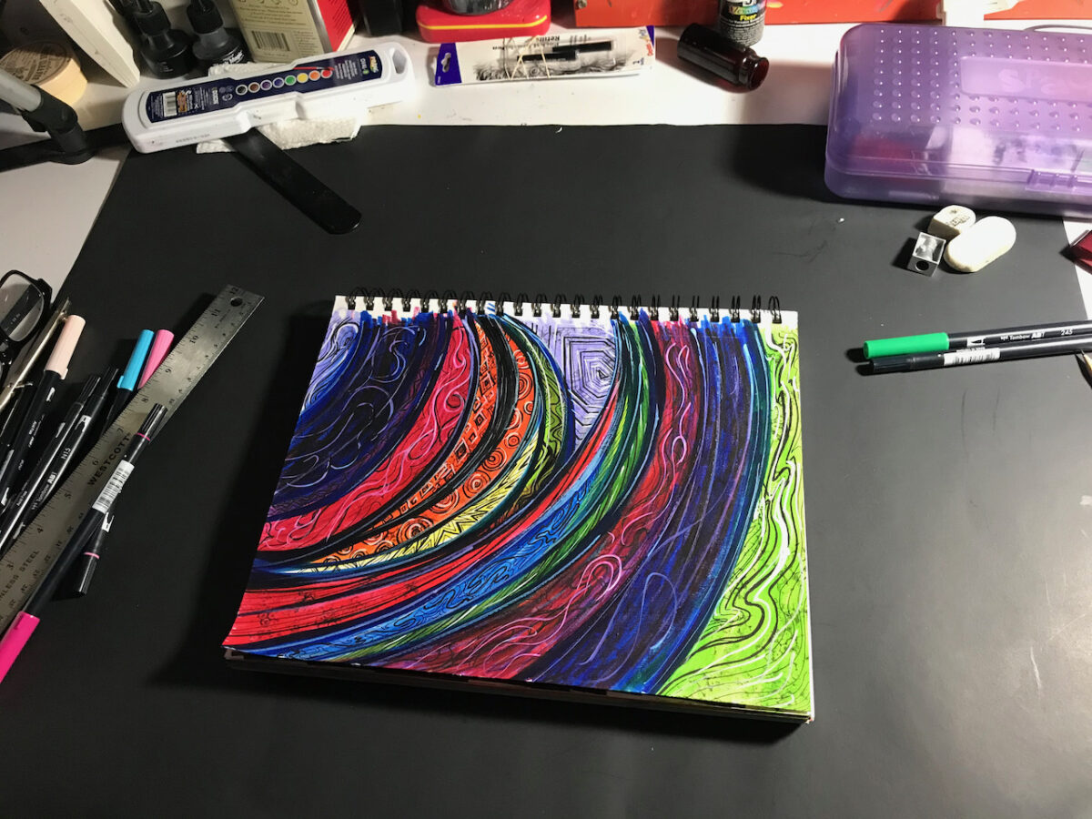 Painting Rainbows On A Monday Night