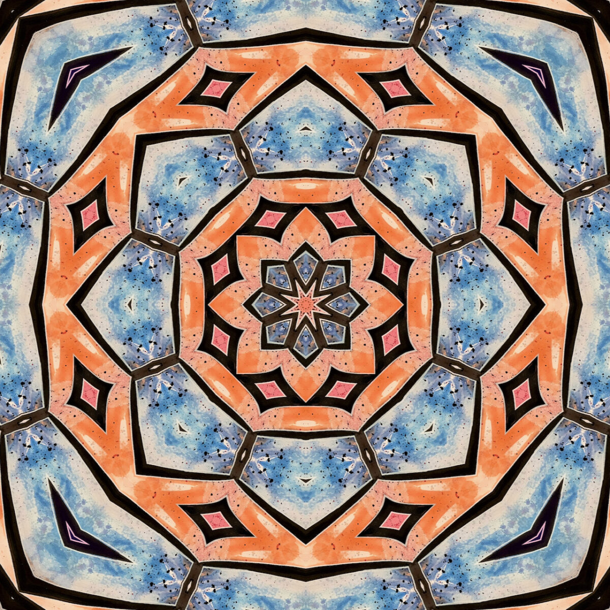 kaleidoscope art by Mark Bray