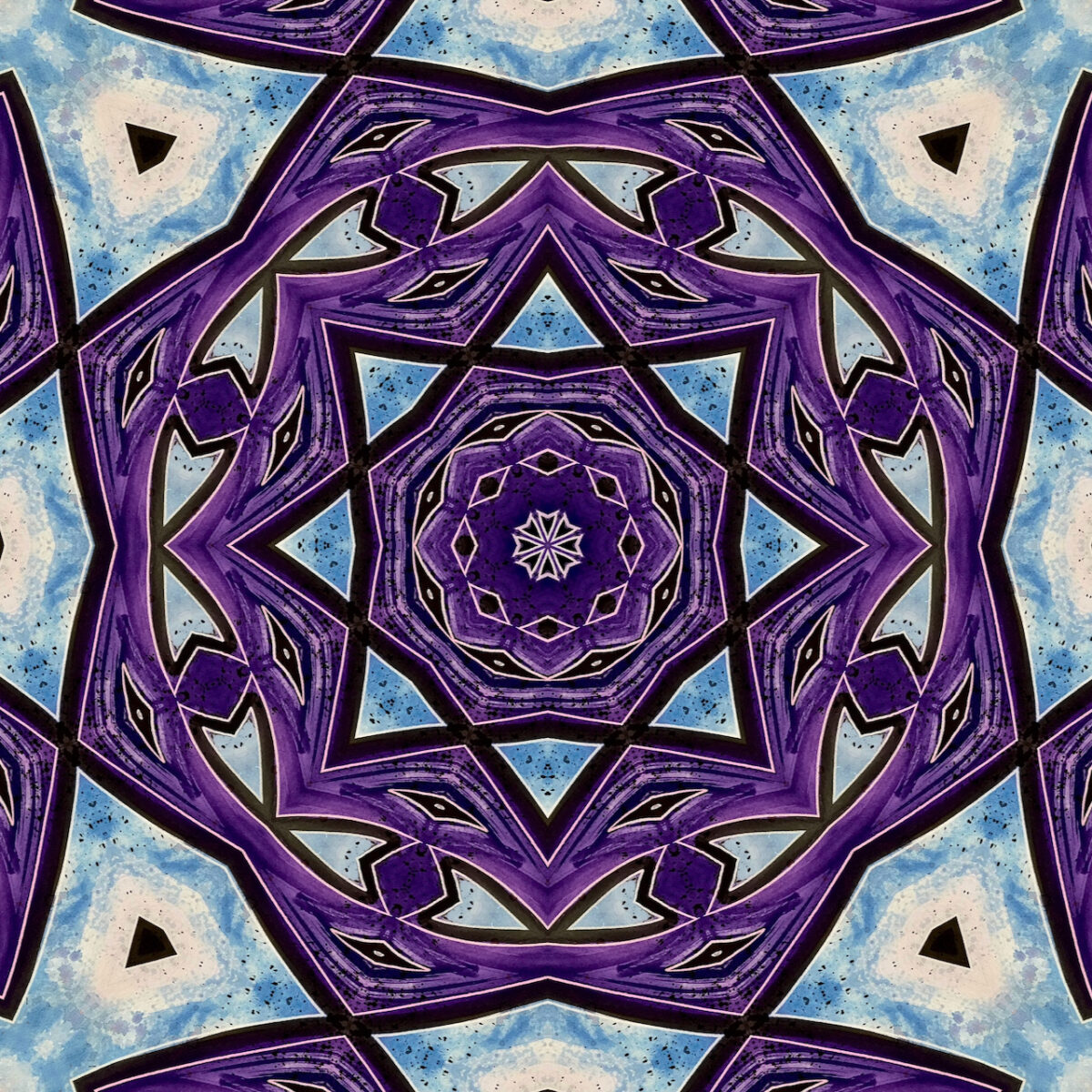 kaleidoscope art by Mark Bray