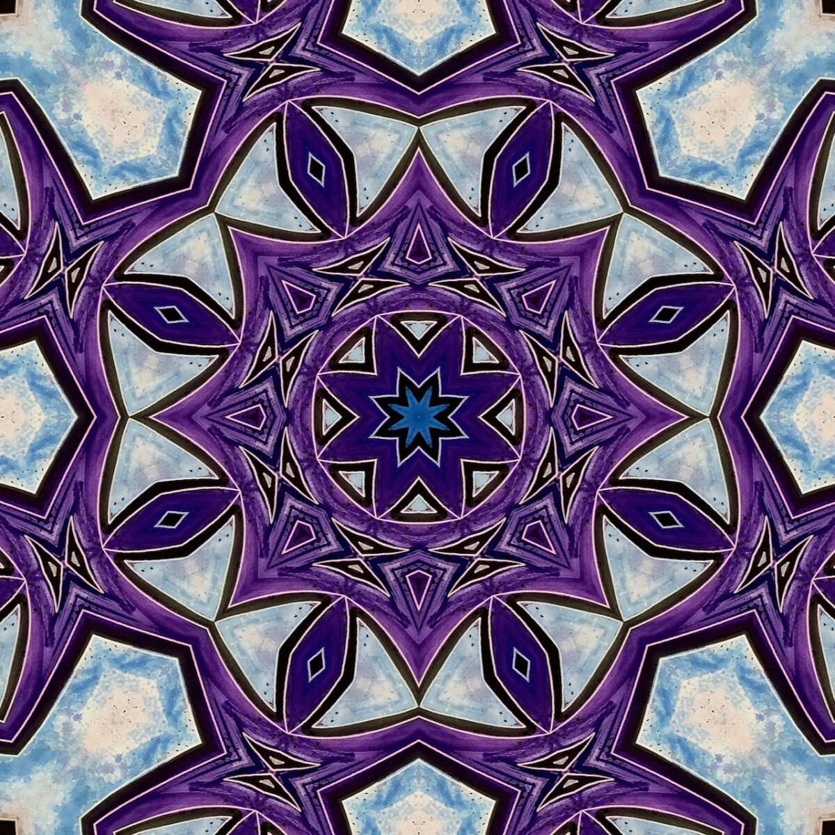 kaleidoscope art by Mark Bray