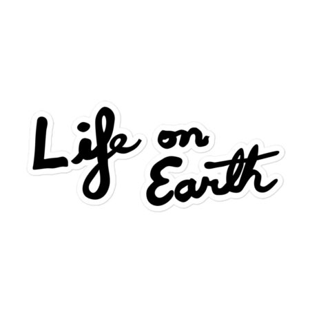 Life On Earth Bubble-free stickers