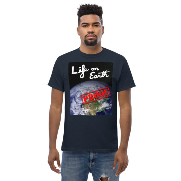 Life on Earth - Proof - Men's heavyweight tee - Image 5