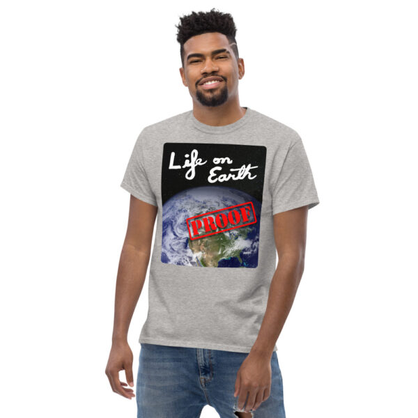 Life on Earth - Proof - Men's heavyweight tee - Image 8