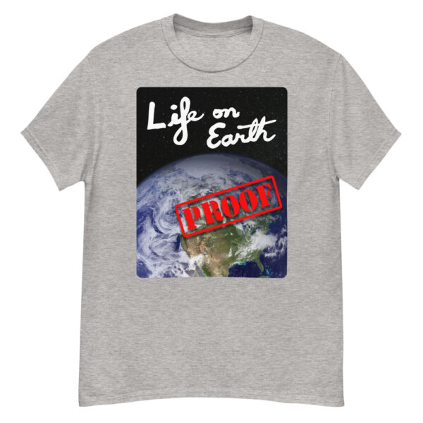Life on Earth - Proof - Men's heavyweight tee - Image 4
