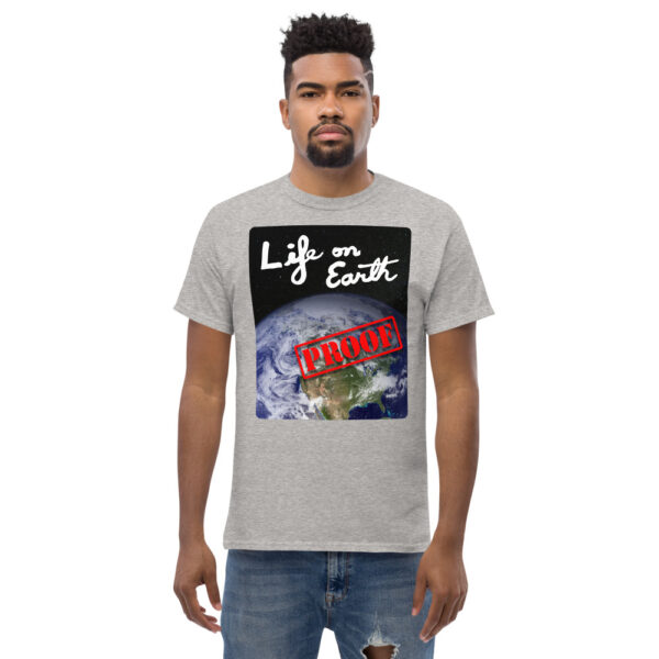Life on Earth - Proof - Men's heavyweight tee - Image 7