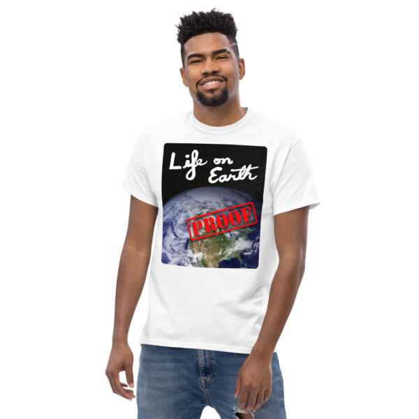 Life on Earth - Proof - Men's heavyweight tee - Image 3
