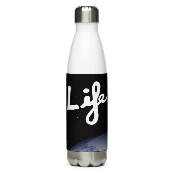 Life On Earth Stainless Steel Water Bottle - Image 2