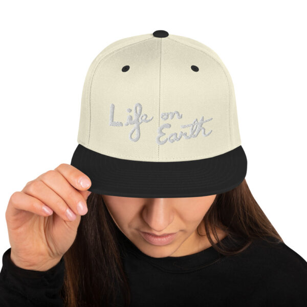 Life On Earth Logo - Snapback Hat
