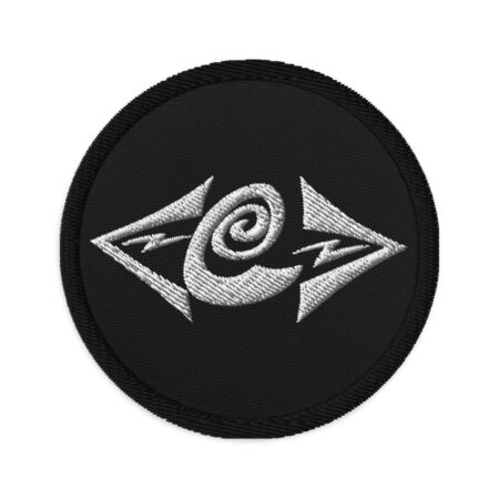 Crystaleyezed Logo Embroidered patches