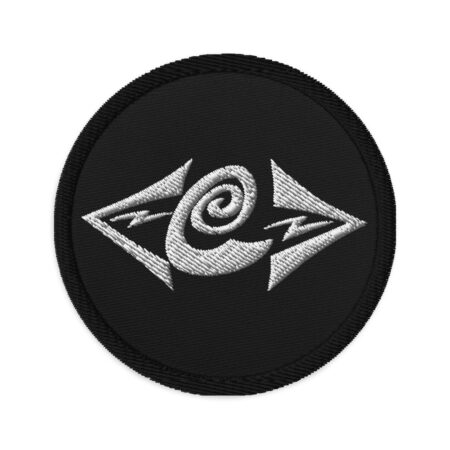 Crystaleyezed Logo Embroidered patches