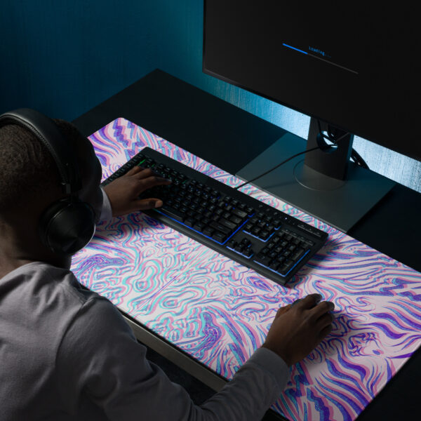 To Briefly Surmount The Endless Wave - Gaming mouse pad - Image 2