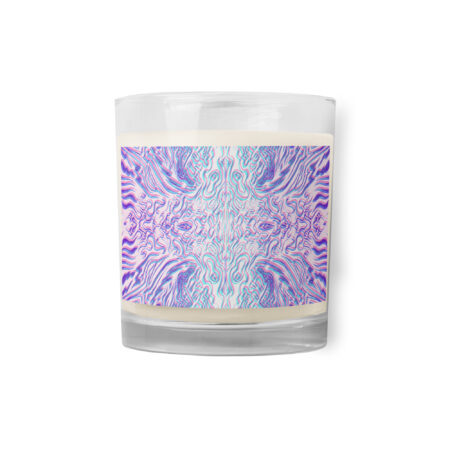 Endless Wave Glass jar soy wax candle