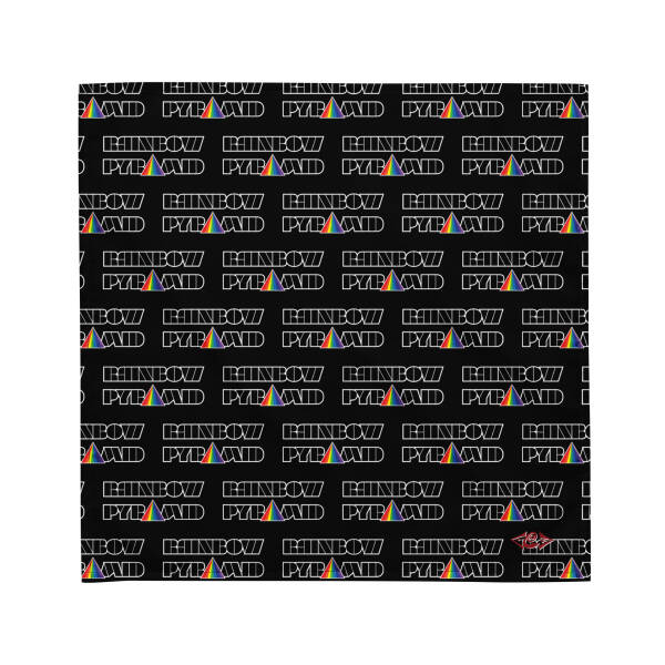 Rainbow Pyramid Logo All-over print bandana - Image 3