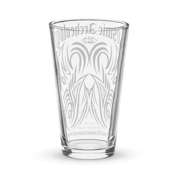 Cosmic Archeology Shaker pint glass - Image 2