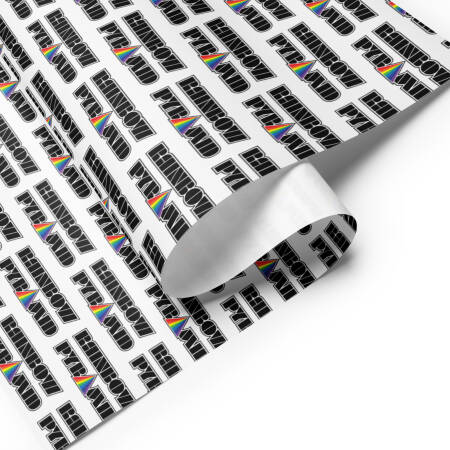 Rainbow Pyramid Logo Wrapping paper sheets