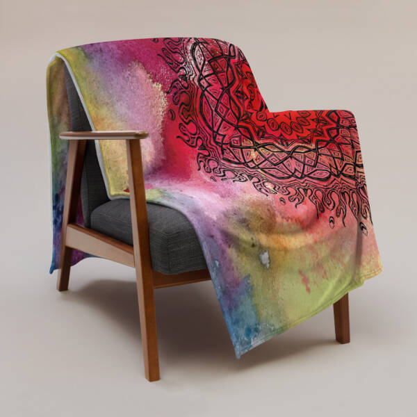 Pentaflame Throw Blanket - Image 4